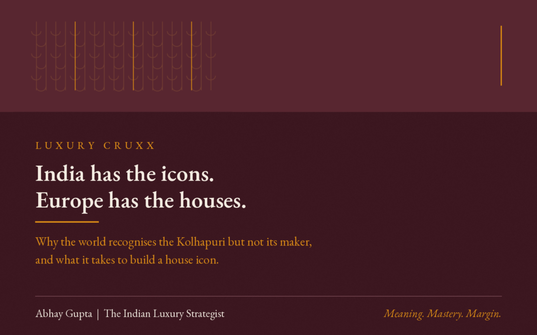 India Has the Icons. Europe Has the Houses