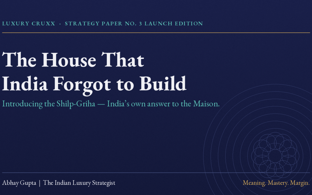 The House that India forgot to build